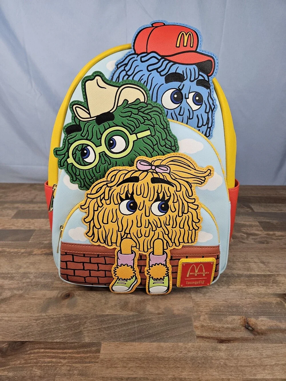 Loungefly McDonald's Fry Kids Mini Backpack
